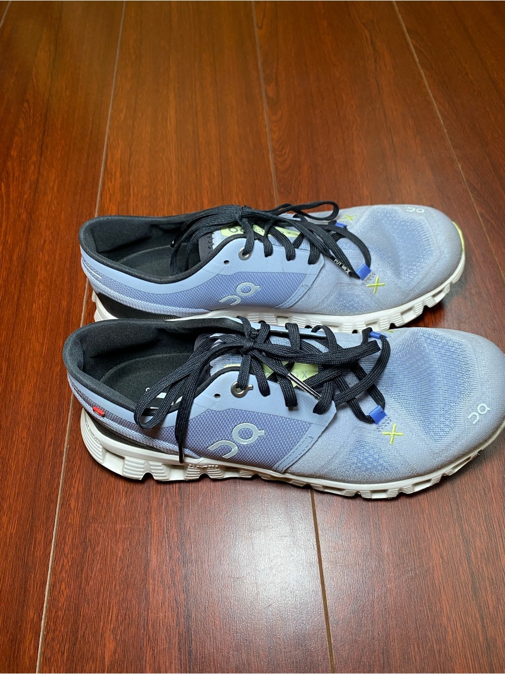 On Cloud Running Shoes Gray/Blue Women’s Sneakers US-W-8